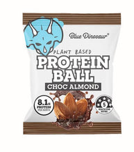 Load image into Gallery viewer, Blue Dinosaur Protein Ball Choc Almond 40g