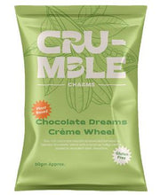 Load image into Gallery viewer, Crumble Charms Chocolate Dreams Creme Wheel 60g