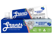 Load image into Gallery viewer, Grants Blueberry Burst Natural Toothpaste 75g