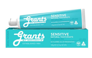 Grants Sensitive Natural Toothpaste 100g