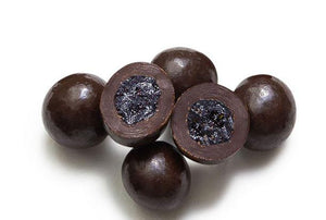 Noosa Natural Chocolate Co Dark Chocolate Whole Blueberries 115g - Five Vegans