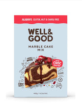 Load image into Gallery viewer, Well & Good Marble Cake Mix With Choc Frosting 460g