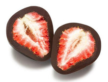 Load image into Gallery viewer, Noosa Natural Whole Strawberries in Dark Chocolate 100g - Five Vegans