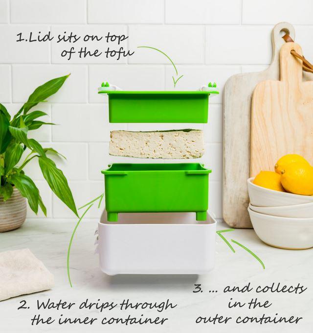 Tofuture Tofu Press Ideal for Pressing Tofu Australia Five Vegans
