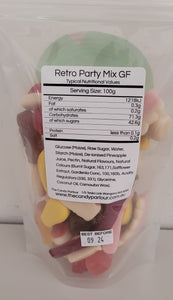 The Candy Parlour Vegan Candy Retro Party Mix Gluten Free 250g
