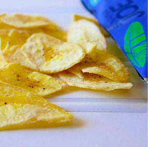 Banana Joe Banana Chips Sea Salt 46.8g Vegan Crisps Dried Dehydrated