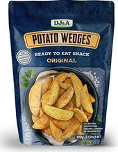 Load image into Gallery viewer, DJ &amp; A Original Potato Wedges 100g-Five Vegans