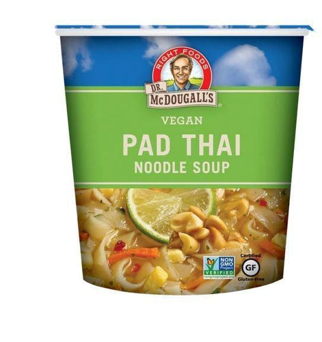 Dr McDougall's Pad Thai Noodle Soup 56g-Five Vegans
