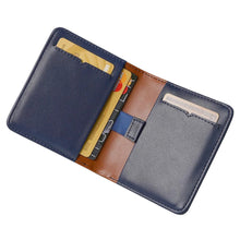 Load image into Gallery viewer, La Enviro Freo Wallet Vegan Leather Dark Blue