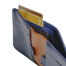 Load image into Gallery viewer, La Enviro Freo Wallet Vegan Leather Dark Blue