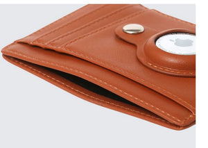 La Enviro Braddon Airtag Card Holder - Tan