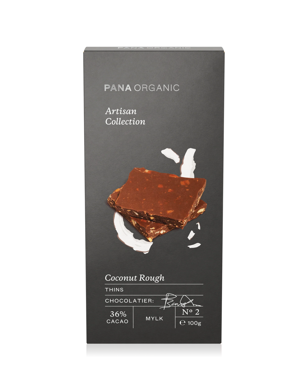 Pana Organics Coconut Rough Thins 100g