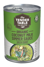 Load image into Gallery viewer, Tender Table Organic Coconut Milk Simmer Sauce - Green Curry 400ml