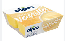 Load image into Gallery viewer, Alpro Plant Based Dessert Vanilla Custard 4 Pack 125g