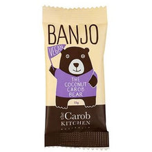 Load image into Gallery viewer, The Carob Kitchen Coconut Carob Banjo Bear 15g