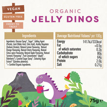 Load image into Gallery viewer, Biona Organic Jelly Dinos 75g - CLEARANCE