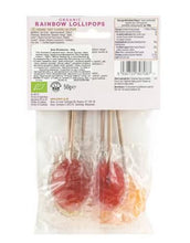 Load image into Gallery viewer, Biona Organic Rainbow Lollipops 50g