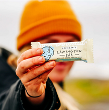 Load image into Gallery viewer, Blue Dinosaur Lamington Bar 45g