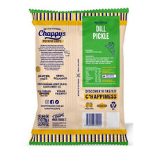 Load image into Gallery viewer, Chappy's Potato Chips - Deli Style Dill Pickle 80g