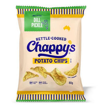 Load image into Gallery viewer, Chappy's Potato Chips - Deli Style Dill Pickle 80g