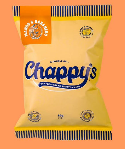 Chappy's Potato Chips Mango & Habanero 80g