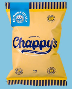 Chappy's Sea Salt Potato Chips 80g