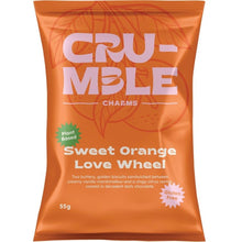 Load image into Gallery viewer, Crumble Charms Sweet Orange Love Wheel 55g