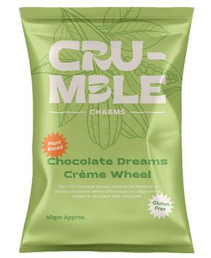 Crumble Charms Chocolate Dreams Creme Wheel 60g