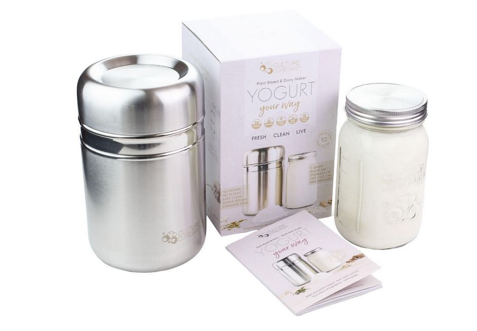 Culture Cupboard Plant Based Yoghurt Maker with Yoghurt Starter