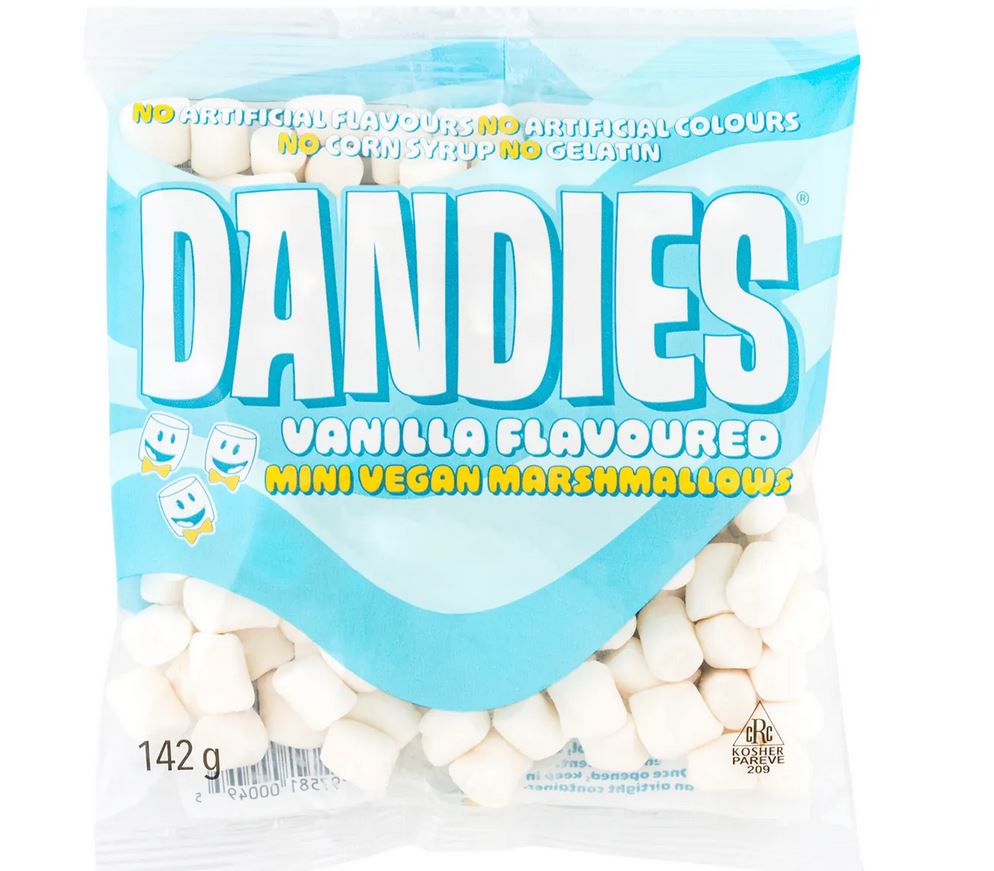 Dandies Vegan Marshmallows Mini - 142g