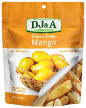 Load image into Gallery viewer, DJ &amp; A Freeze Dried Mango 35g