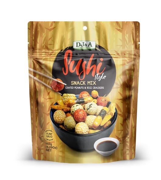 DJ & A Sushi Style Snack Mix 150g