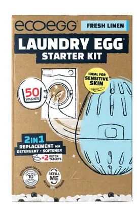 Ecoegg Laundry Egg Fresh Linen for White + Lights - 50 Washes