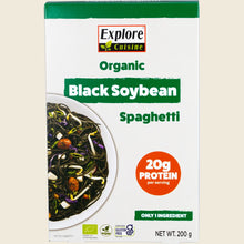 Load image into Gallery viewer, Explore Cuisine Organic Black Soybean Spaghetti 200g