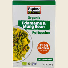 Load image into Gallery viewer, Explore Cuisine Organic Edamame &amp; Mung Bean Fettuccine 200g