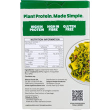 Load image into Gallery viewer, Explore Cuisine Organic Edamame &amp; Mung Bean Fettuccine 200g