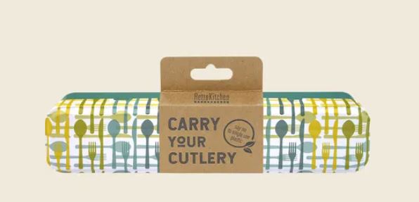 Retro Kitchen Carry Your Cutlery Flatware