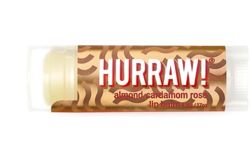 Hurraw Almond Cardamom Rose Lip Balm 4.8g
