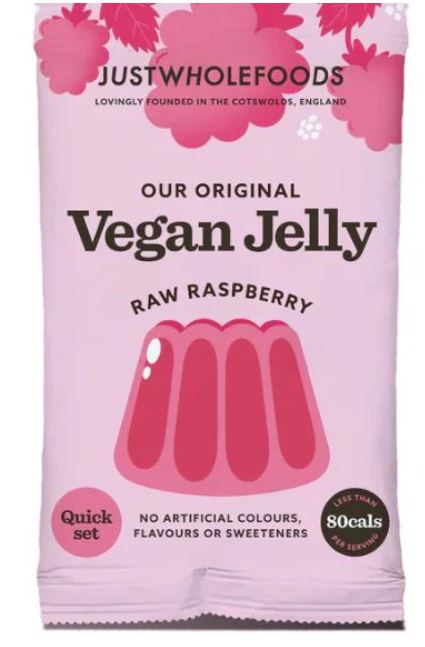 Just Whole Foods Vegan Jelly Raspberry 85g