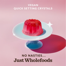 Load image into Gallery viewer, Just Wholefoods Vegan Jelly Strawberry 85g