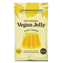 Load image into Gallery viewer, Just Wholefoods Vegan Jelly Lemon 85g