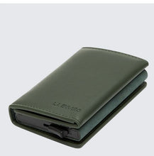 Load image into Gallery viewer, La Enviro Leura 2.0 Unisex Vegan Leather Wallet Green