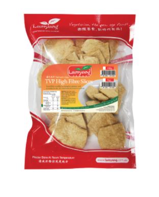Lamyong TVP High Fibre Slices Vegan 150g