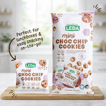 Load image into Gallery viewer, Leda Mini Choc Chip Cookies 6 pack 150g