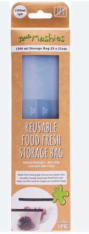 Little Mashies 1500ml Food Storage Bag 1 Pack - CLEARANCE