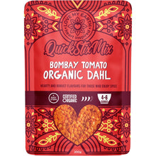 Load image into Gallery viewer, Love My Earth Quick Stix Mix Bombay Tomato Organic Dahl 200g