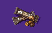 Load image into Gallery viewer, Love Raw Vegan Peanut Caramel Bar Milk Choc 40g