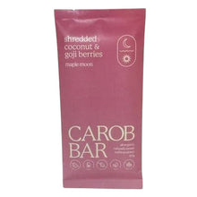Load image into Gallery viewer, Maple Moon Carob Bar Coconut &amp; Goji Berries 90g