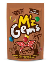 Load image into Gallery viewer, Mummy Meegz M&#39;z Gems Candy Coated Choc Buttons 80g