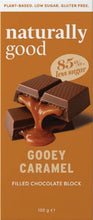 Load image into Gallery viewer, Naturally Good Gooey Caramel Filled Chocolate Block 100g